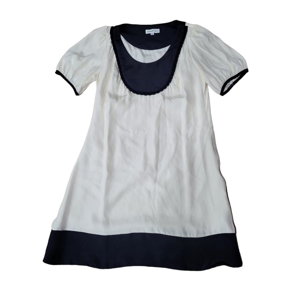Christopher Deane White‎ 100% Women's Silk Dress